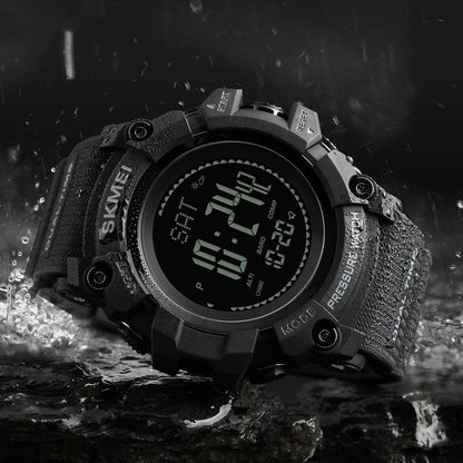 Outdoor Sports Compass Calendar Watch