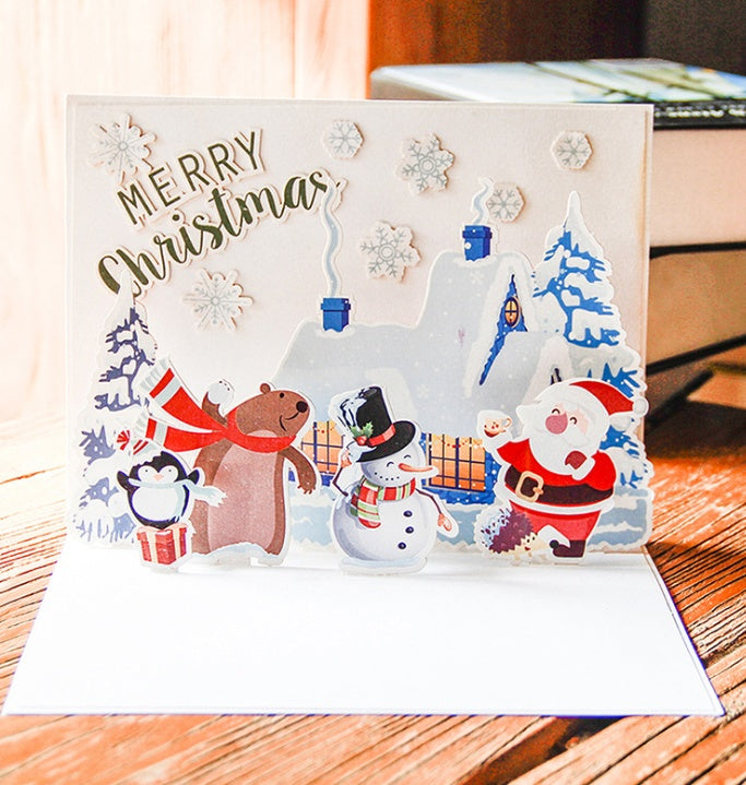 Wholesale 3D Christmas Greeting Card