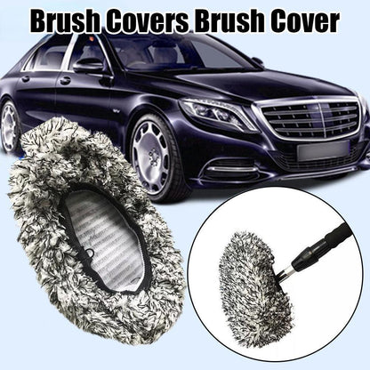 Replacement Cloth Cover for Long Handle Car Brush