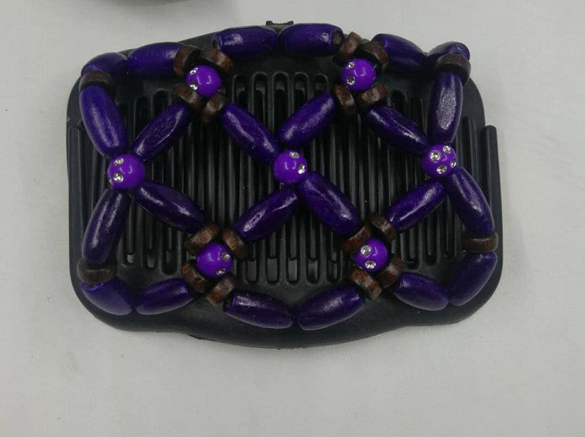 Vintage Beaded Hair Comb
