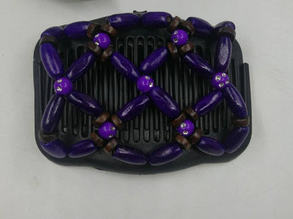 Vintage Beaded Hair Comb