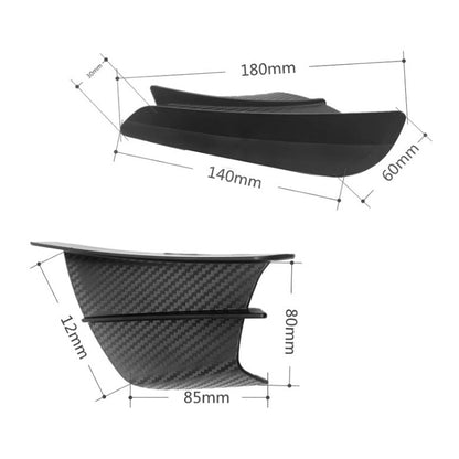 Universal Fiber Modification Spoiler Pneumatic Wing Accessories