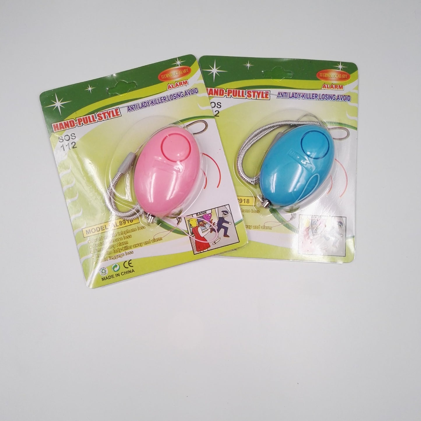 Oval Self-Defense Alarm for Women