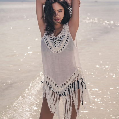 Sexy Tassel Beach Cover-Up - Swimwear Tunic