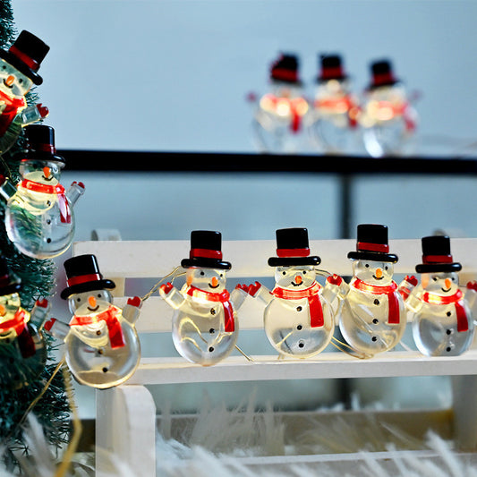 Christmas Snowman Decorative String Lights