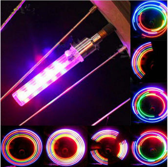 Waterproof 5-LED Bike Valve Lights