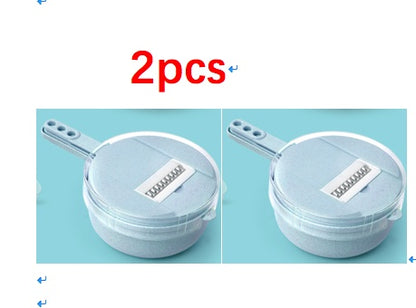 8-in-1 Mandoline Slicer with Strainer and Grater