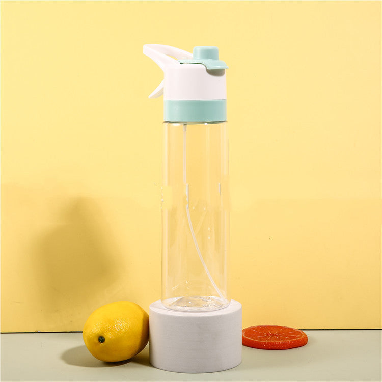 Spray Water Bottle for Fitness and Travel