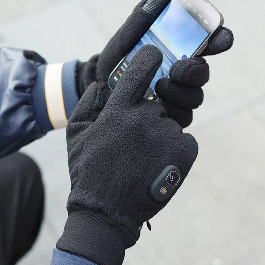 Winter Warm Windproof Electric Heating Gloves