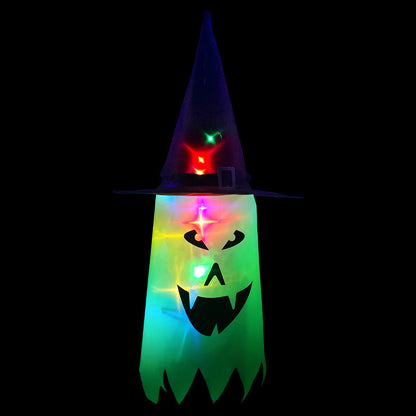 Halloween Ghost Lantern String Lights Holiday Decoration