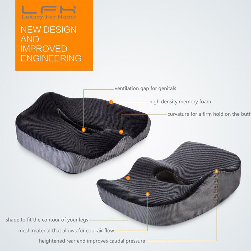 Orthopedic Memory Foam Tailbone Cushion