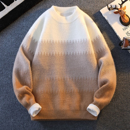 Fashion Warm Keeping Thick Casual Loose Pullover