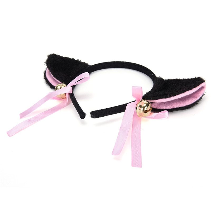 Plush Cat Ears Headband Anime Cosplay Hairpin