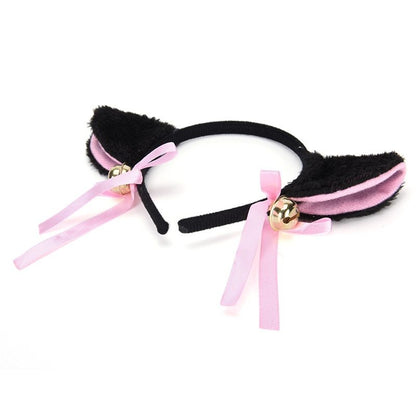 Plush Cat Ears Headband Anime Cosplay Hairpin