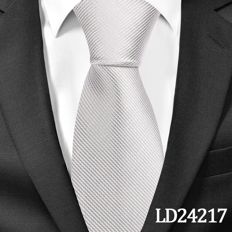 instripe Classic Polyester Tie Set, 6cm Necktie
