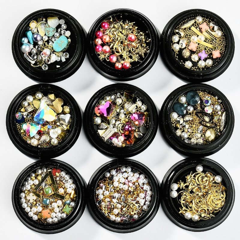Popular Copper Round Rivets Nail Drill Ornaments