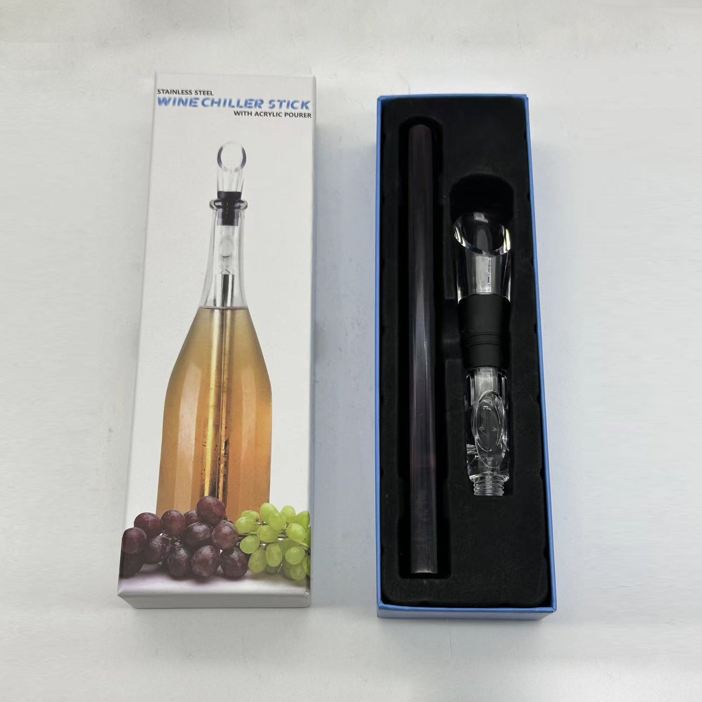 Stainless Steel Wine Bottle Cooler Chilling Stick