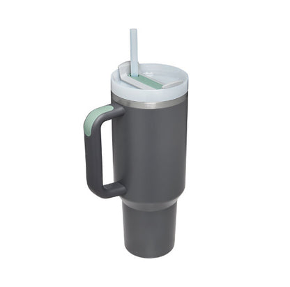 Personalized Stainless Steel Insulated Travel Mug with Handle