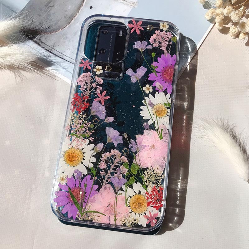 Apple Lilac Flower Drop-Proof Phone Case