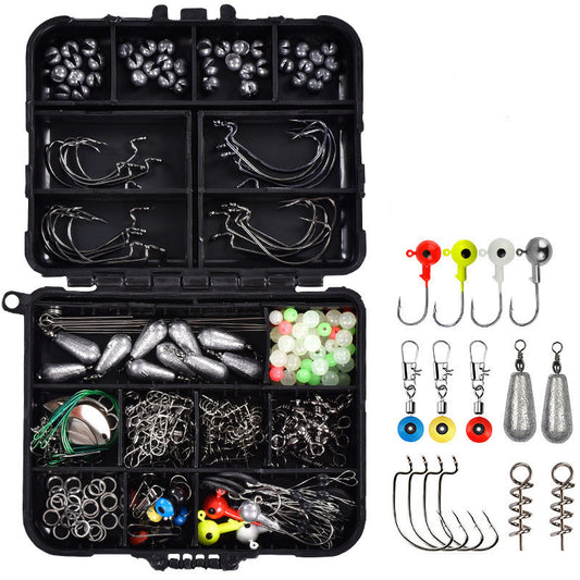 246-Piece Sea Fishing Accessories Set with Storage Box
