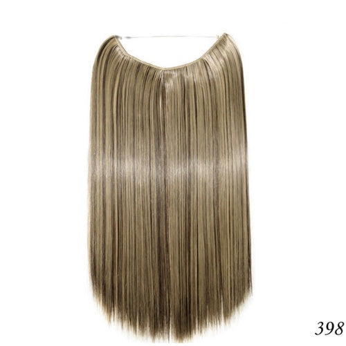 S-noilite 20" Invisible Wire Hair Extensions