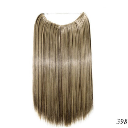 S-noilite 20" Invisible Wire Hair Extensions