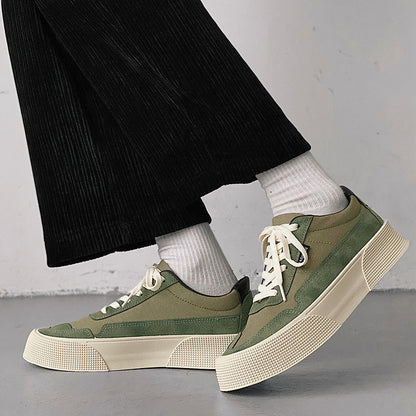 Low-top Platform Student Sneakers: Casual and Breathable