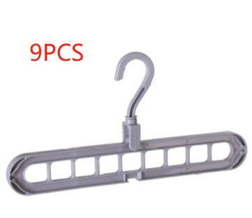 9-hole Space Saving Clothes Hanger Organizer