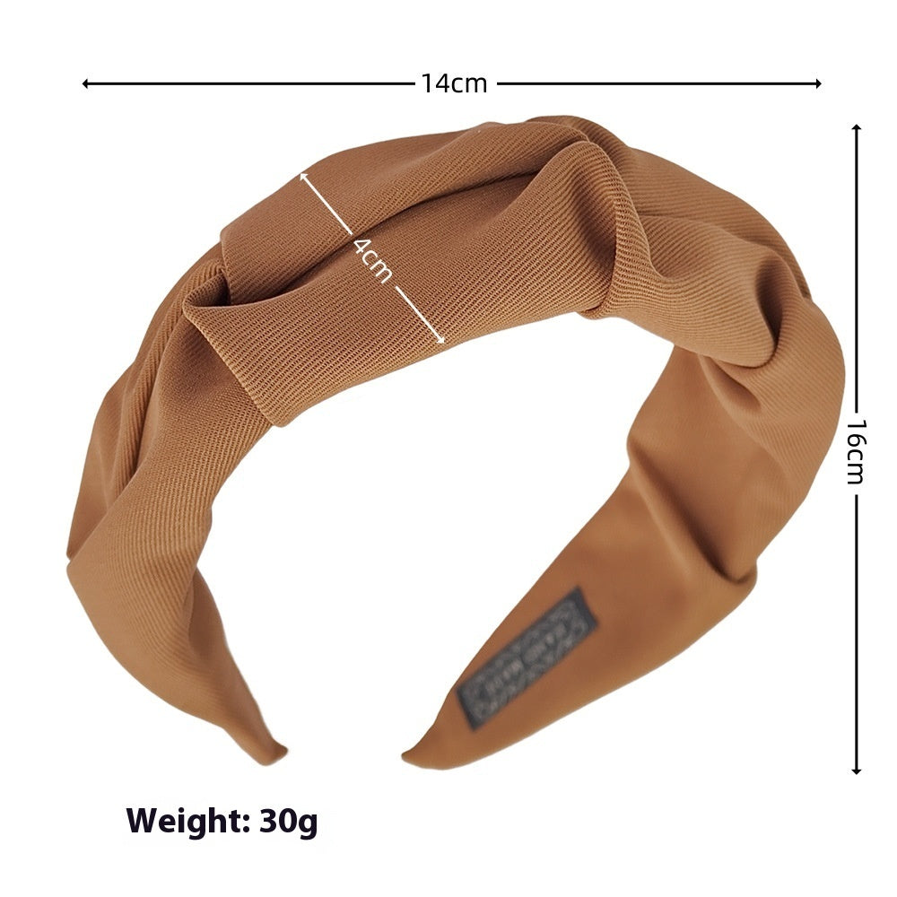 Women's Fabric Headband Fashion Pleated