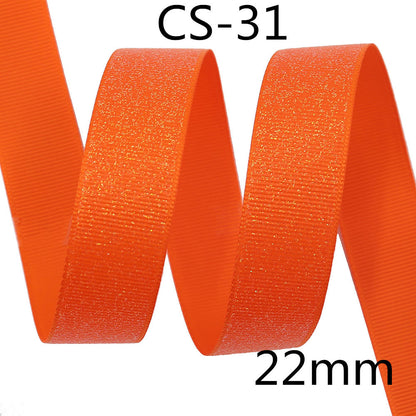 Glitter Silk Ribbon for Gift Wrapping