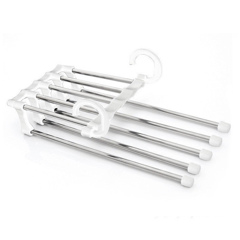 5 In 1 Multi-functional Stainless Steel Clothes Hangers