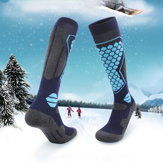 Men's Women's Long Warm Snow Socks