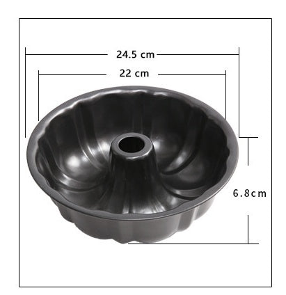 Round Deep Bundt Pumpkin Shape Cake Pan