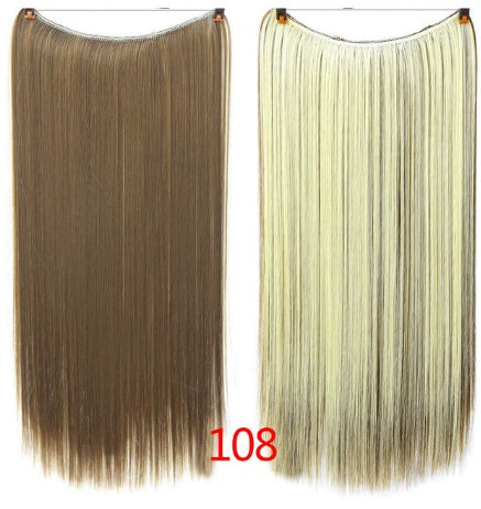 24" Invisible Wire Synthetic Hair Extensions