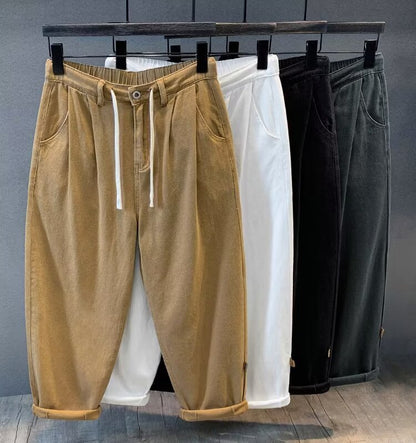 Men's High Street Loose Plus Size Work Jeans