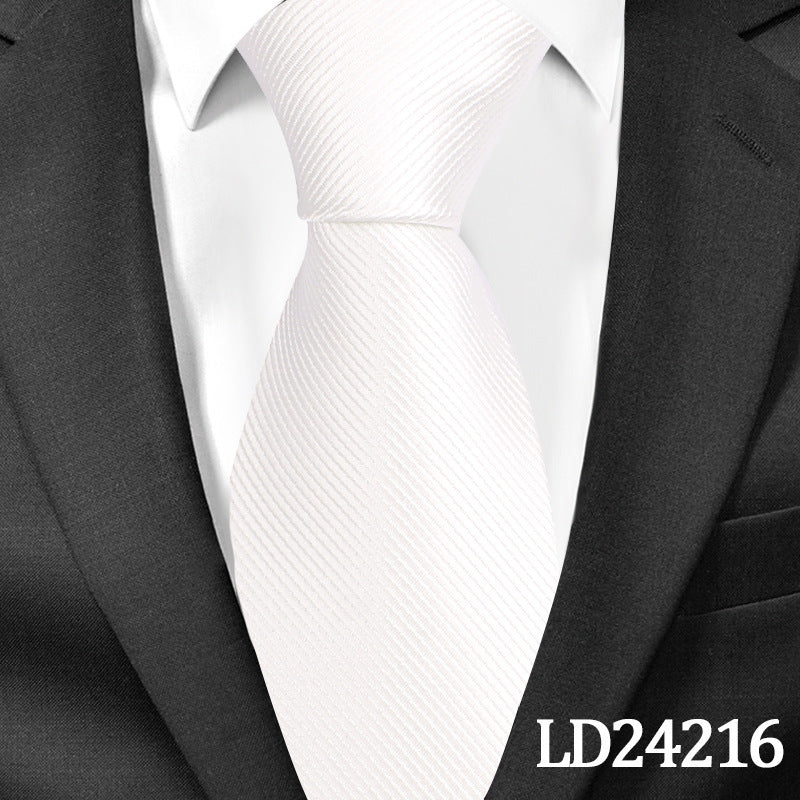 instripe Classic Polyester Tie Set, 6cm Necktie