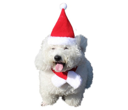 Newest Christmas Hairband For Pet Dog Cat Funny Elk Reindeer Antlers Red Puppy Headwear