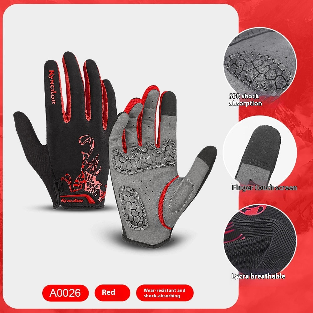 Outdoor Mountain Bike Shock Absorption Gloves
