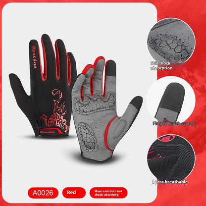 Outdoor Mountain Bike Shock Absorption Gloves
