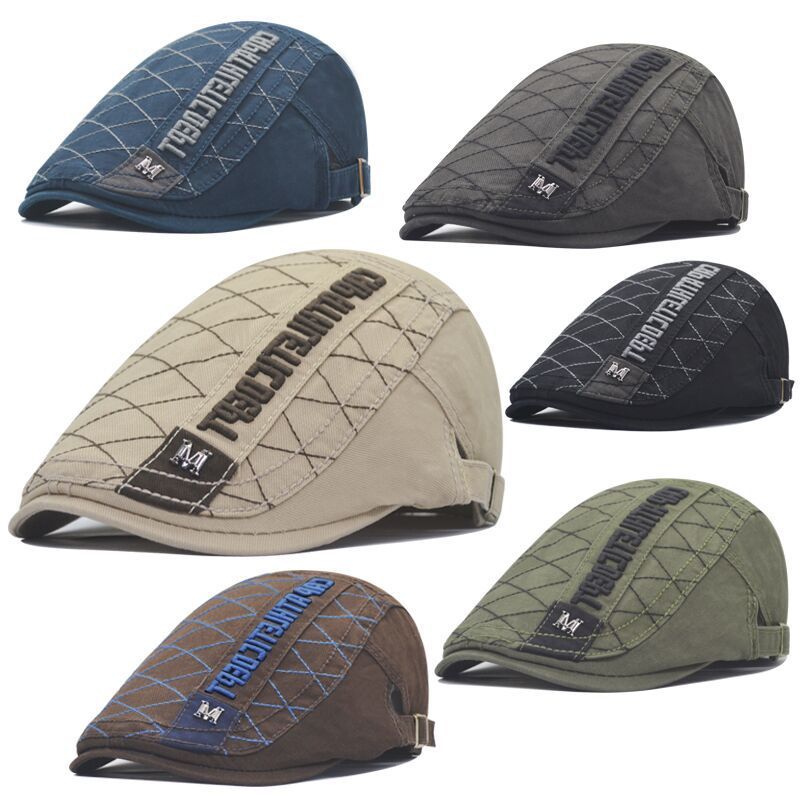Men's Autumn Winter Sun Protection Peaked Cap