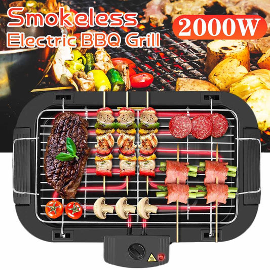 Smokeless Household Electric Barbecue Grill