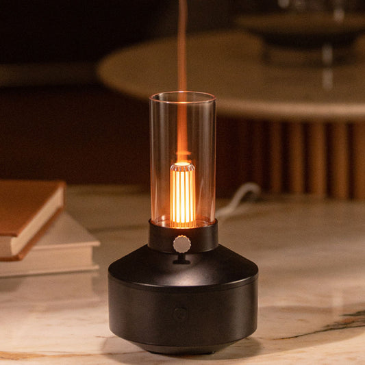 Retro Ultrasonic Humidifier 150ml Night Light
