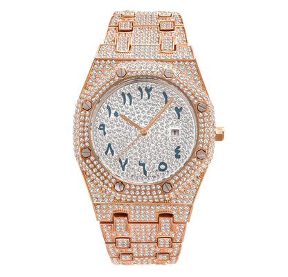 High-end Waterproof Calendar Men's Watch