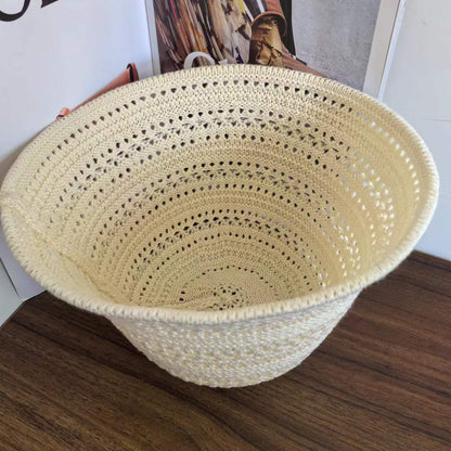 Women's Korean-style Sun Hat Knitted Hollow-out