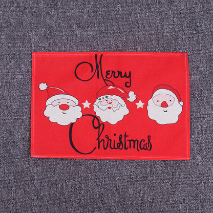 New Christmas Table Mat Tablecloth Decor