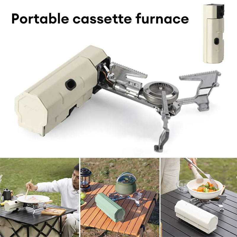 Portable Camping Gas Stove Folding Grill Cooker