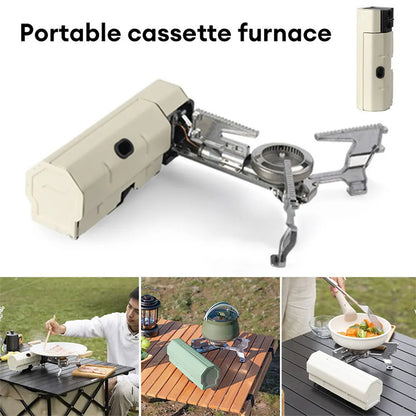 Portable Camping Gas Stove Folding Grill Cooker