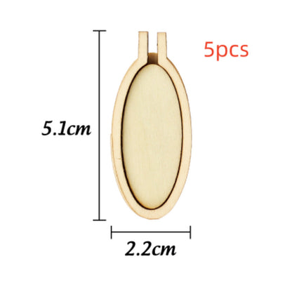Wooden Mini Embroidery Frame Ornament