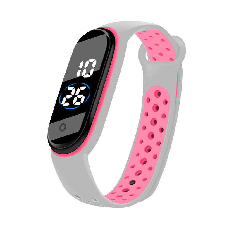 Youth Sports LED Student Watch Waterproof
