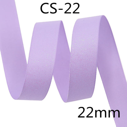 Glitter Silk Ribbon for Gift Wrapping